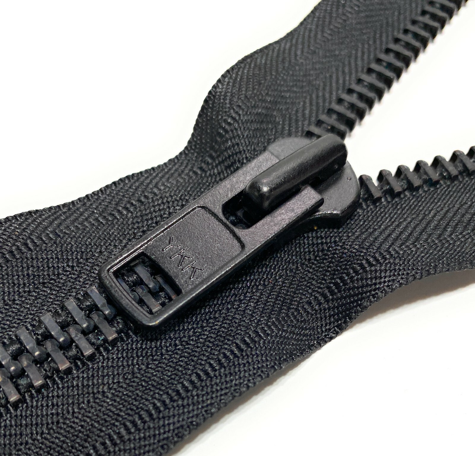 YKK Size #10 Black Heavy Duty Metal Close End 8" Inch Zippers Made in USA New