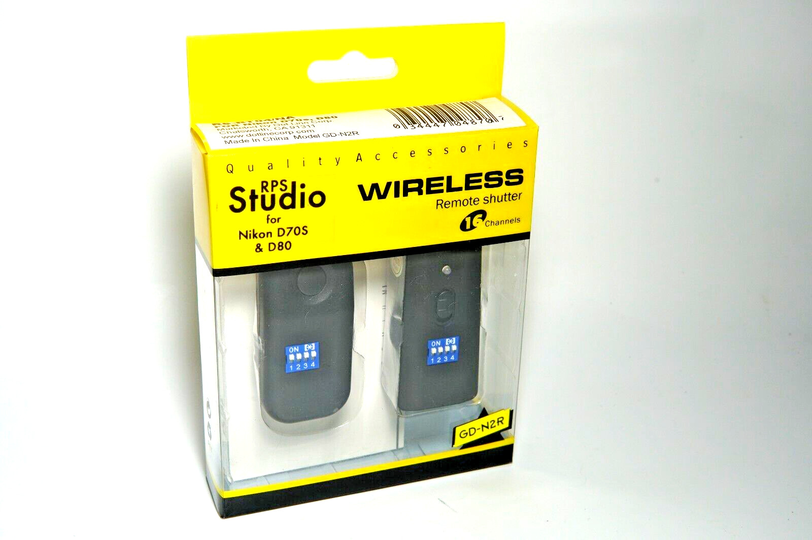 RPS Studio Wireless Remote Control for Nikon D70S & D80 *NEW*