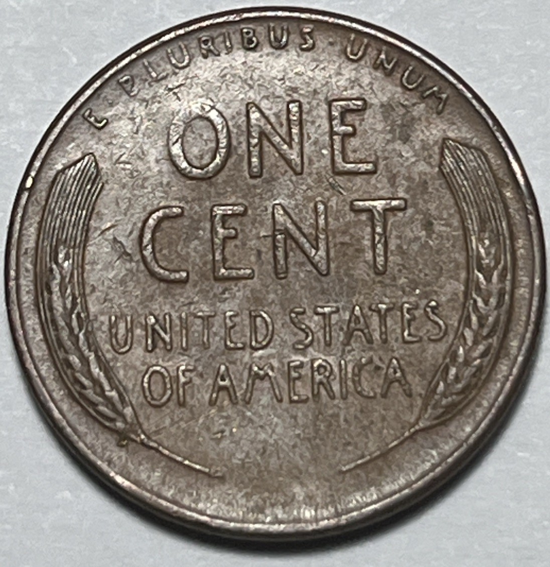 1950 S Lincoln Penny Error Misplaced Mint Mark Error