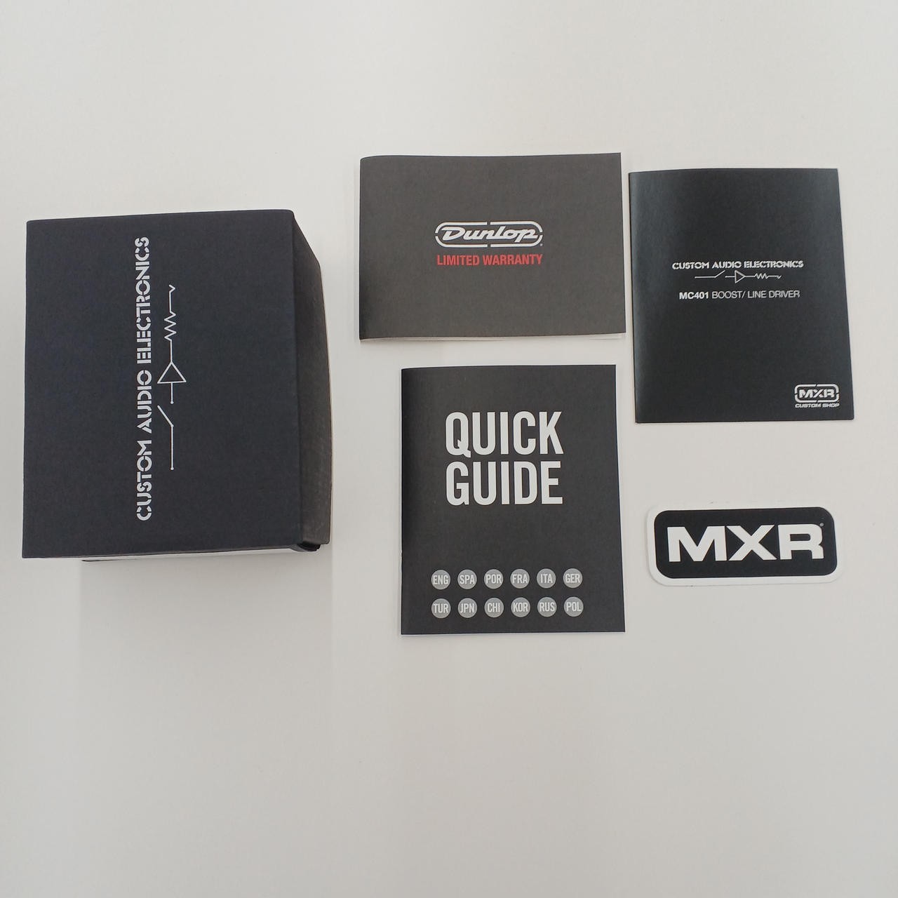 MXR/CAJ / MC401 (unused item)(no250717)