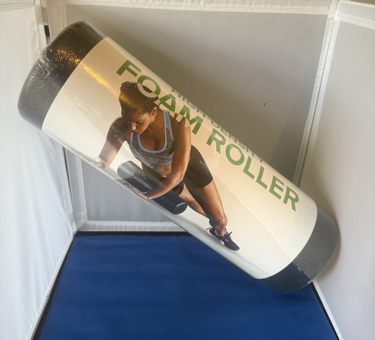 GAIAM-High-Density Foam Roller-Exercise Massage Muscle Recovery Round 18”  (B1)