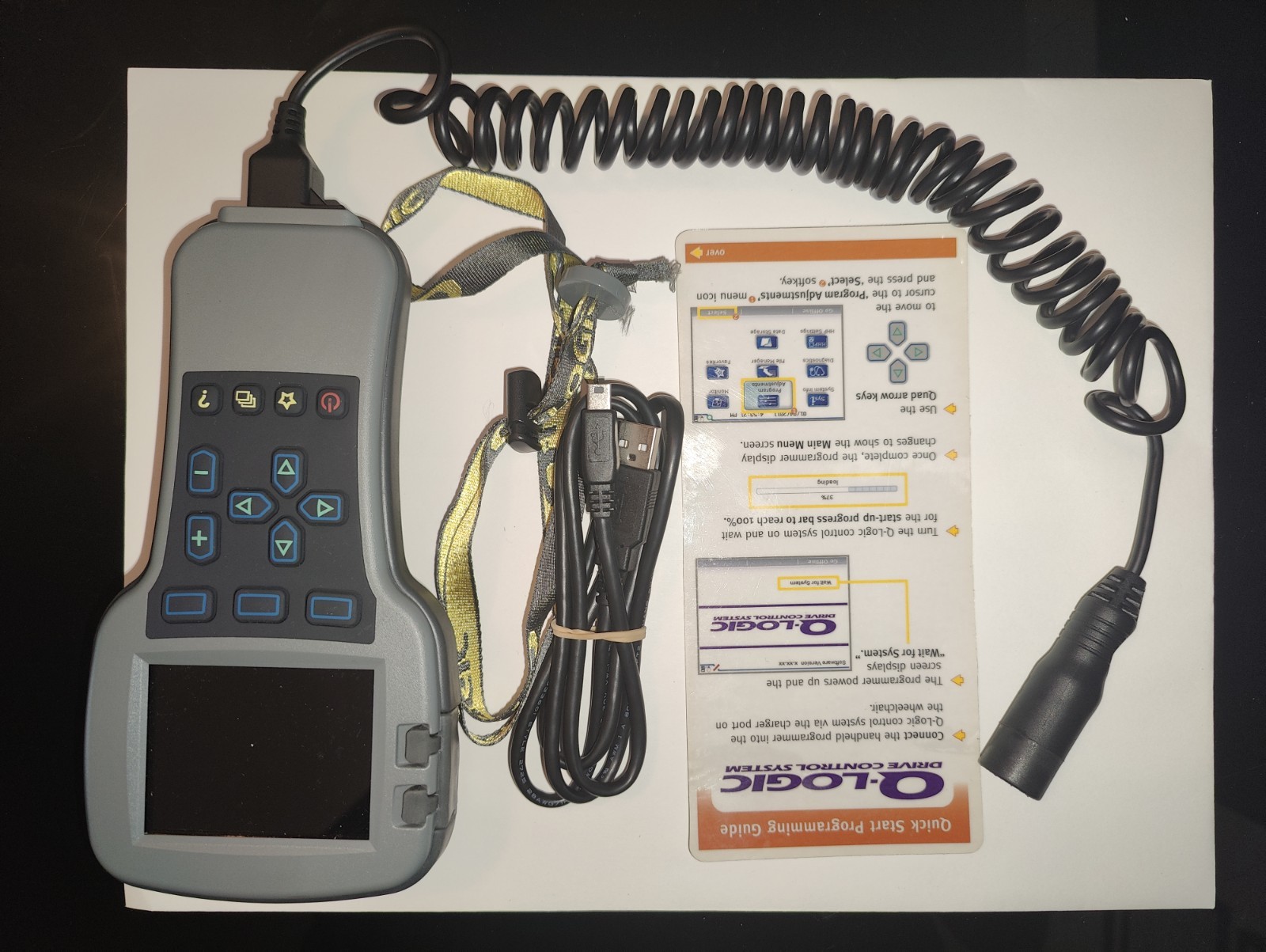 Quantum Q-Logic2 1313-3309 Handheld Programmer CTLDC1609 For Power Wheelchairs