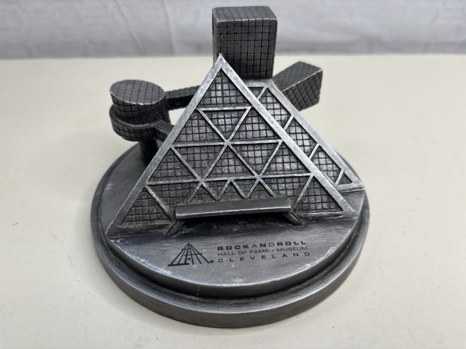 Rock and Roll Hall Of Fame Building Model Souvenir Collectible Paper Weight