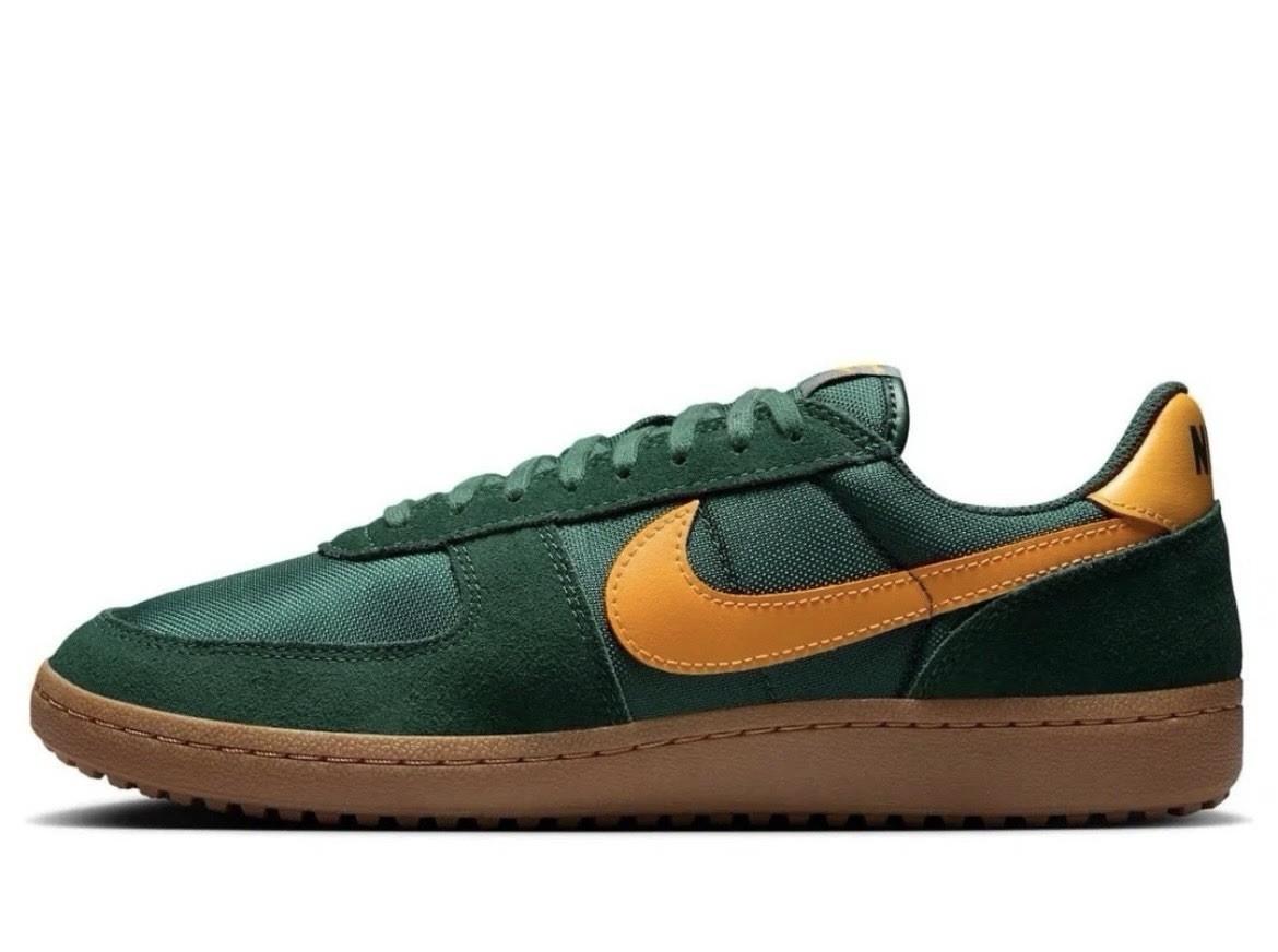 Nike Men's Field General Pro Green/ Gum Medium Brown Pro Gold HF3165-300 Shoes