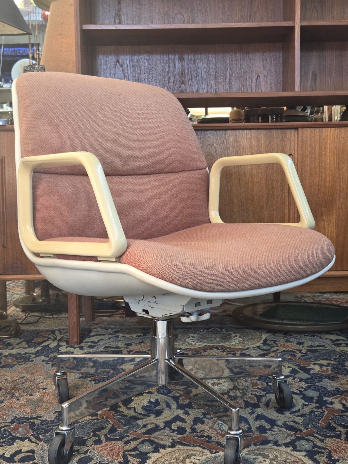 vintage Pollock Executive rocking and swivel Chair