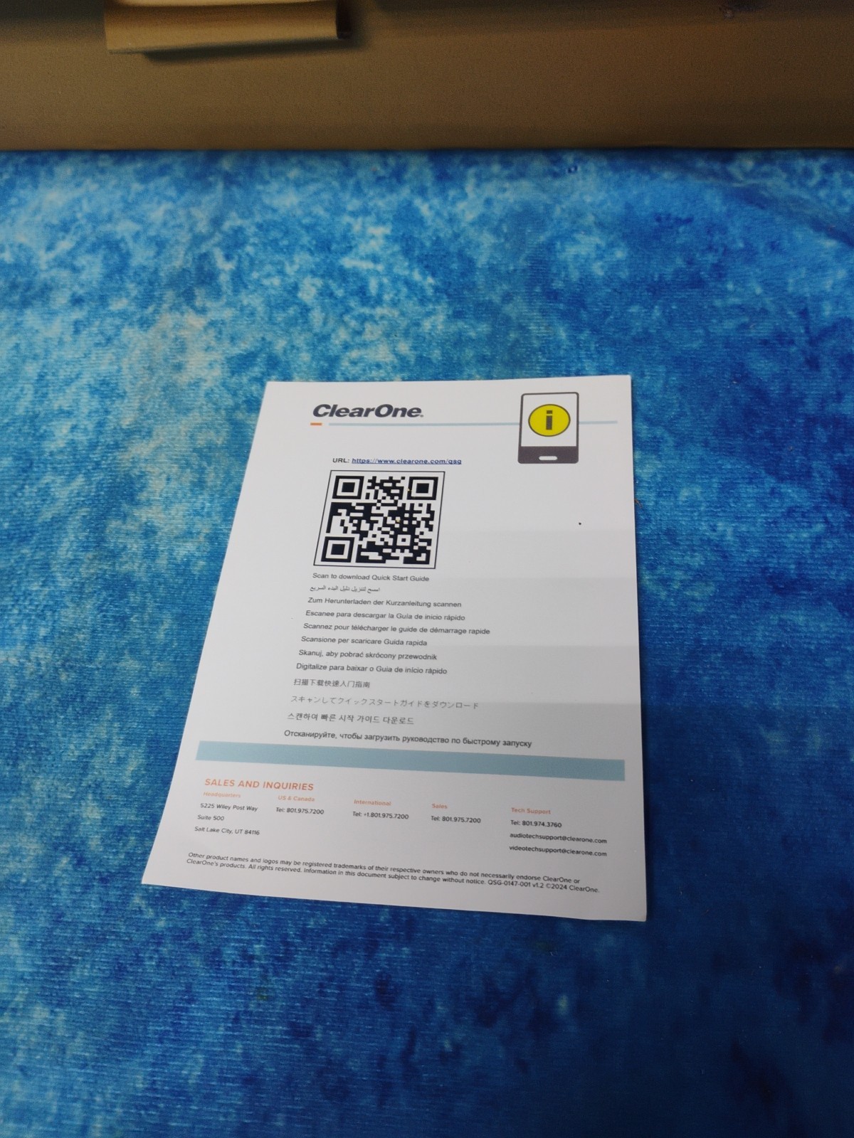 ClearOne Versa 120D, 910-300-120D