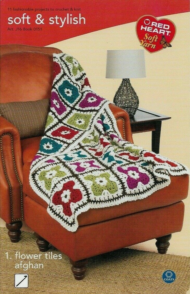 NEW SOFT & STYLISH SWEATERS SHAWL AFGHAN DIGEST SIZE KNIT & CROCHET PATTERN BOOK
