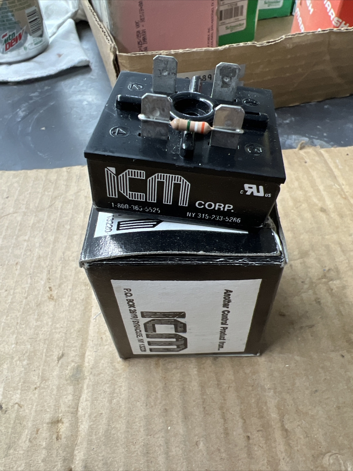 NEW IN BOX ICM MMS24A1X240A FIXED DELAYS, 24 VAC
