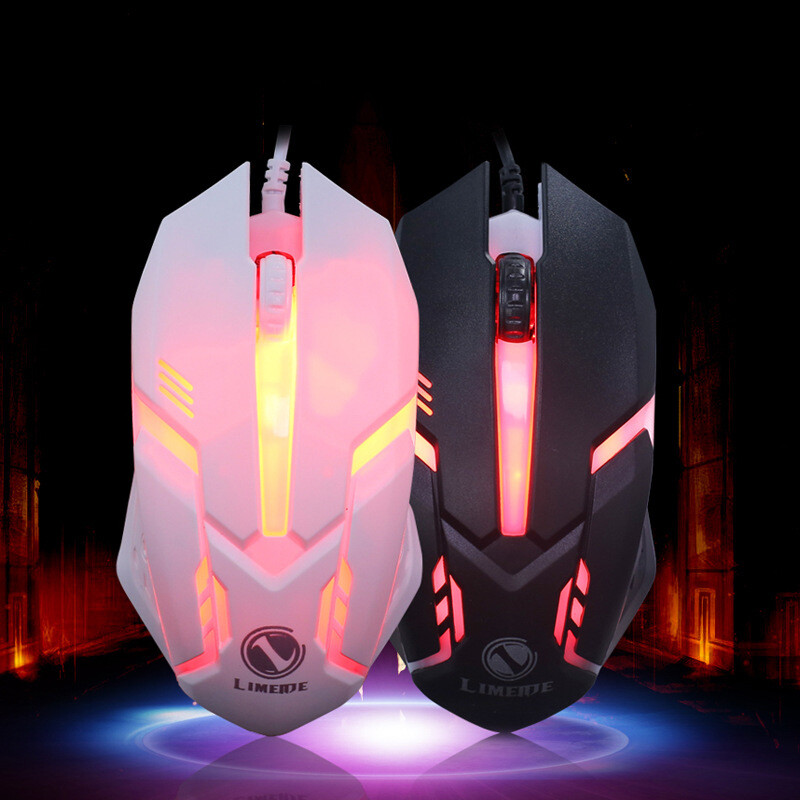 1600 DPI USB Wired Gaming Mouse Mice For Laptop Desktop PC