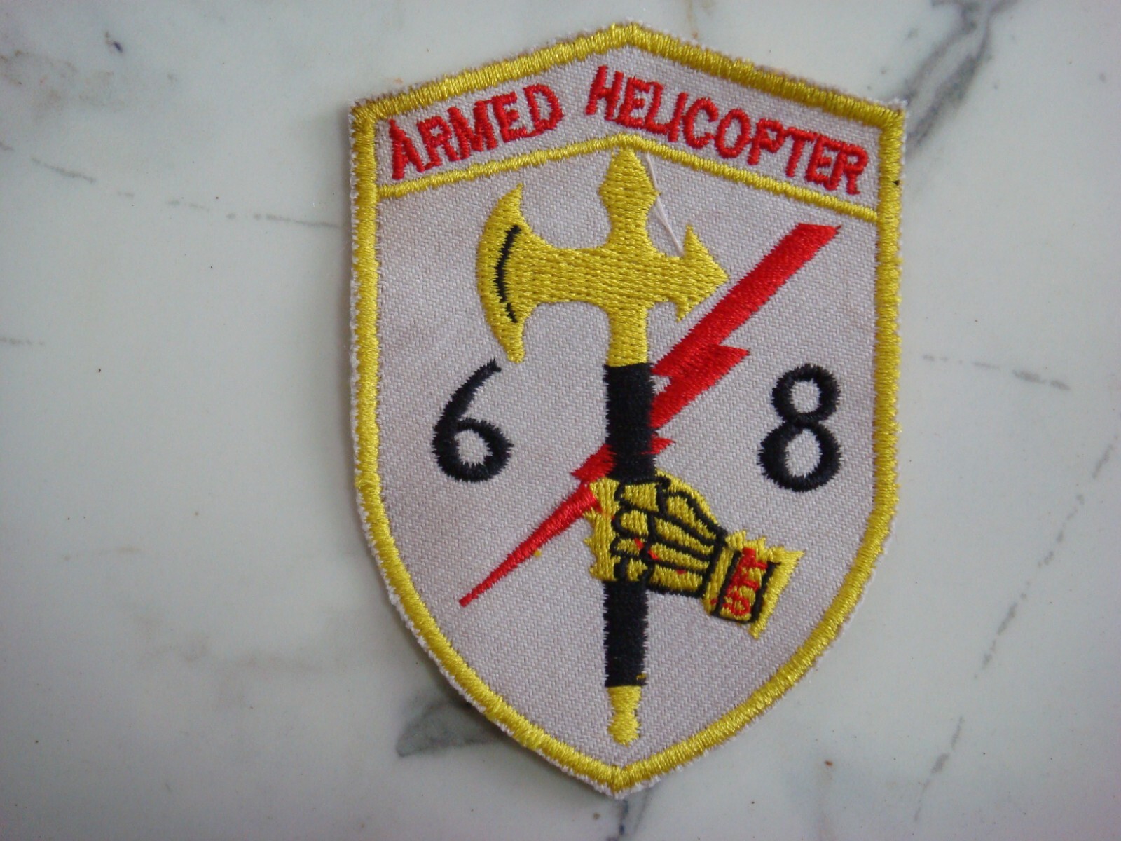 US 68th AVIATION (AHC) ARMED HELICOPTER CO , VIETNAM WAR PATCH