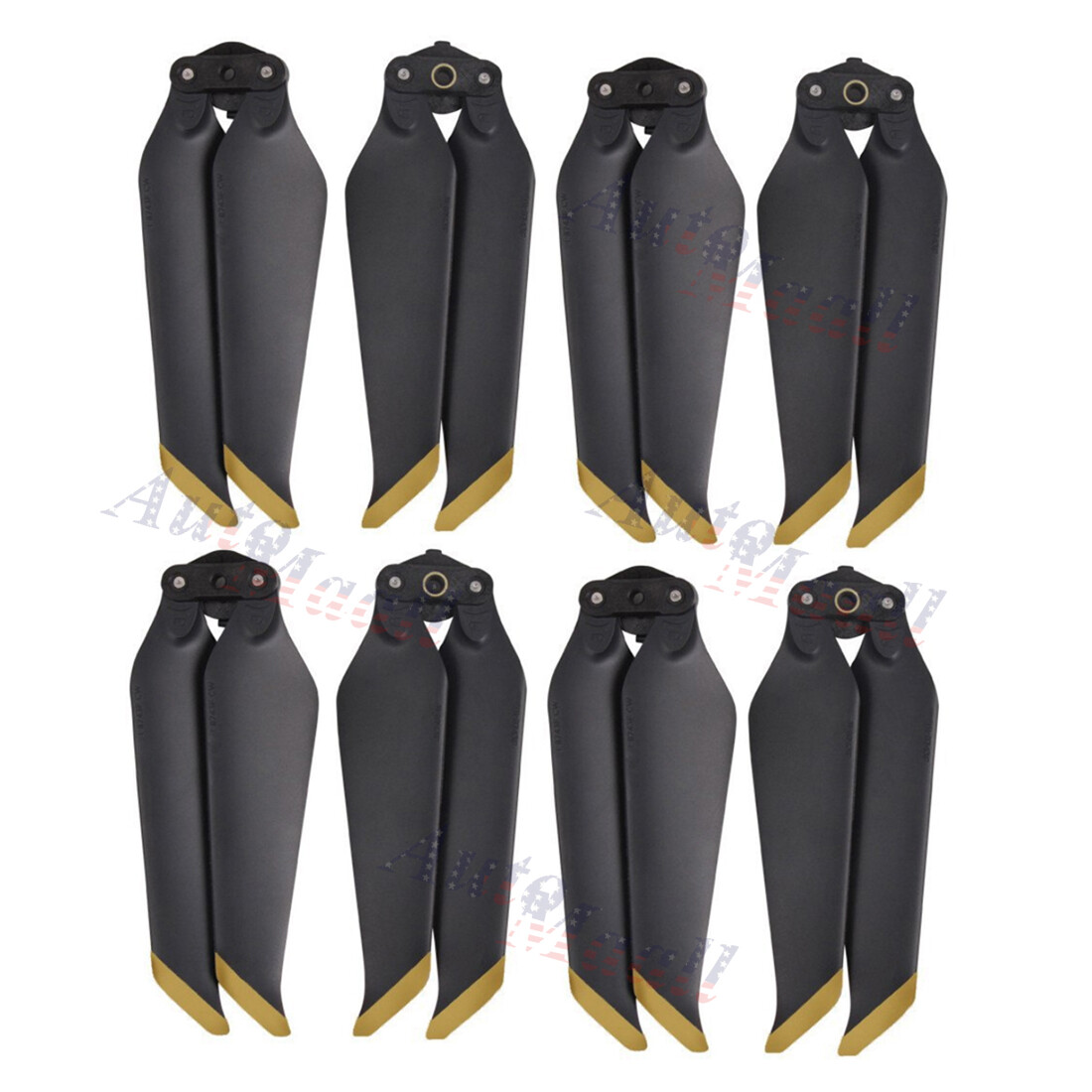 4 Pairs 8743F Low-Noise Quick-Release Propeller 2 Blade For DJI Mavic 2 Pro/Zoom