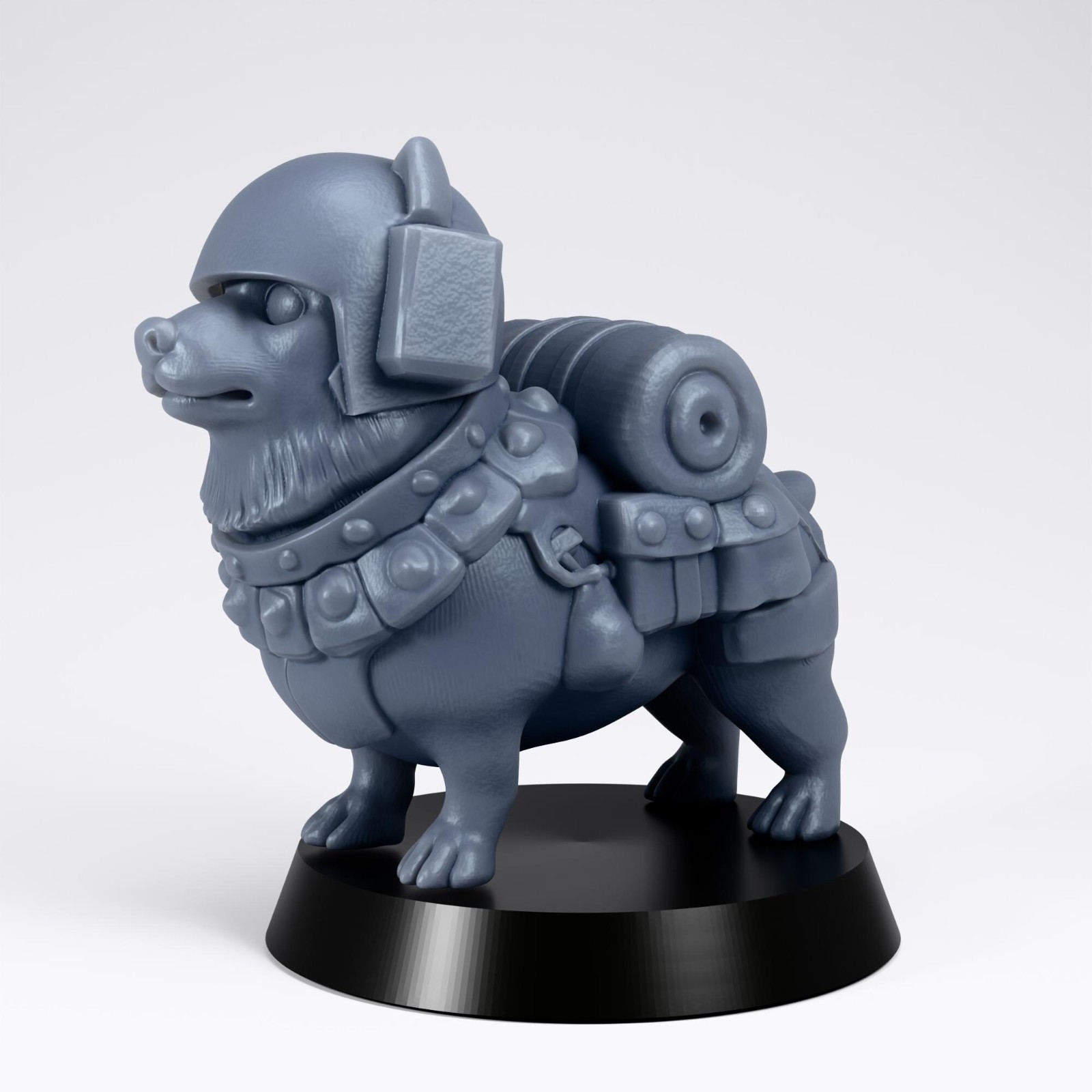 Imperial Guard Dog - Tabletop Proxy Model Sci Fi Wargaming Marines 3D Printed