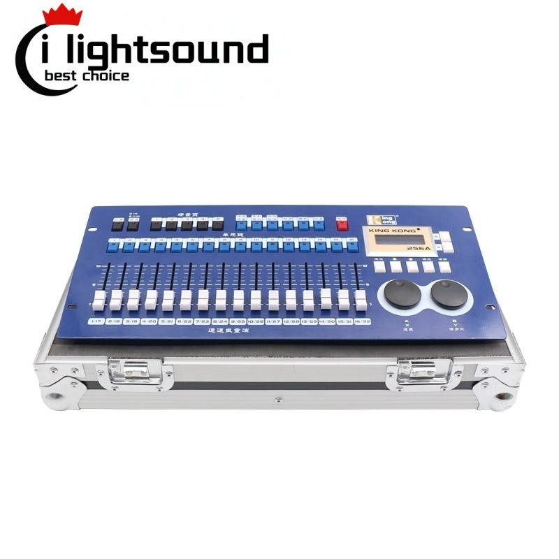 Stage dj bar light console Kingkong 256A controller board mixer 256CH+road case