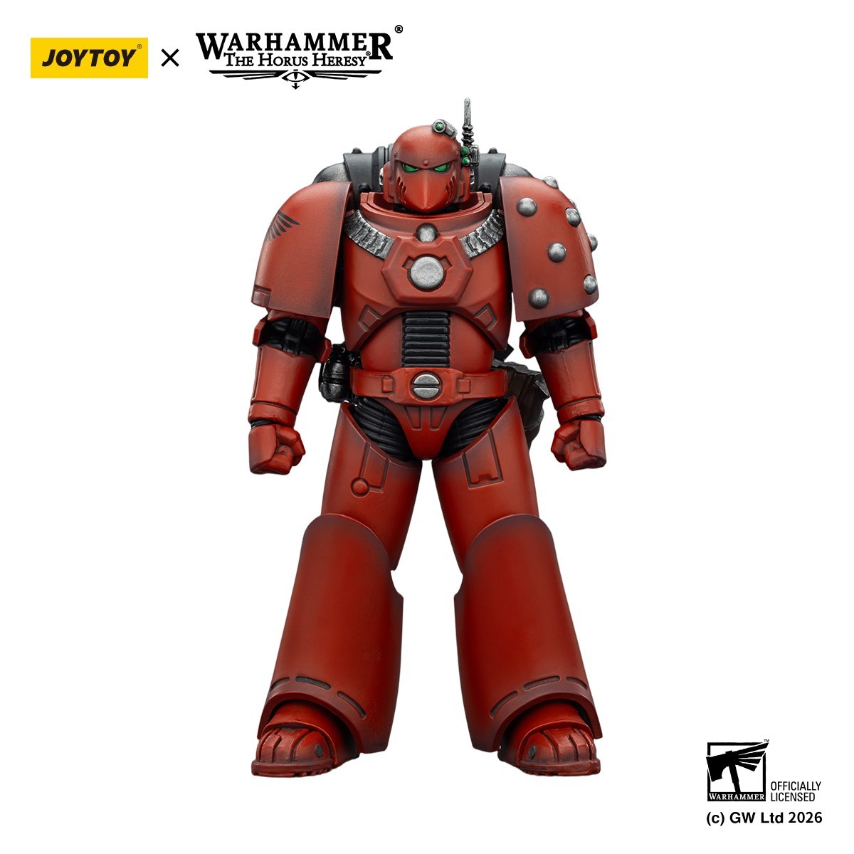 JOYTOY Warhammer 30K 1/18 Action Figure Blood Angels MKVI Tactical Legionary