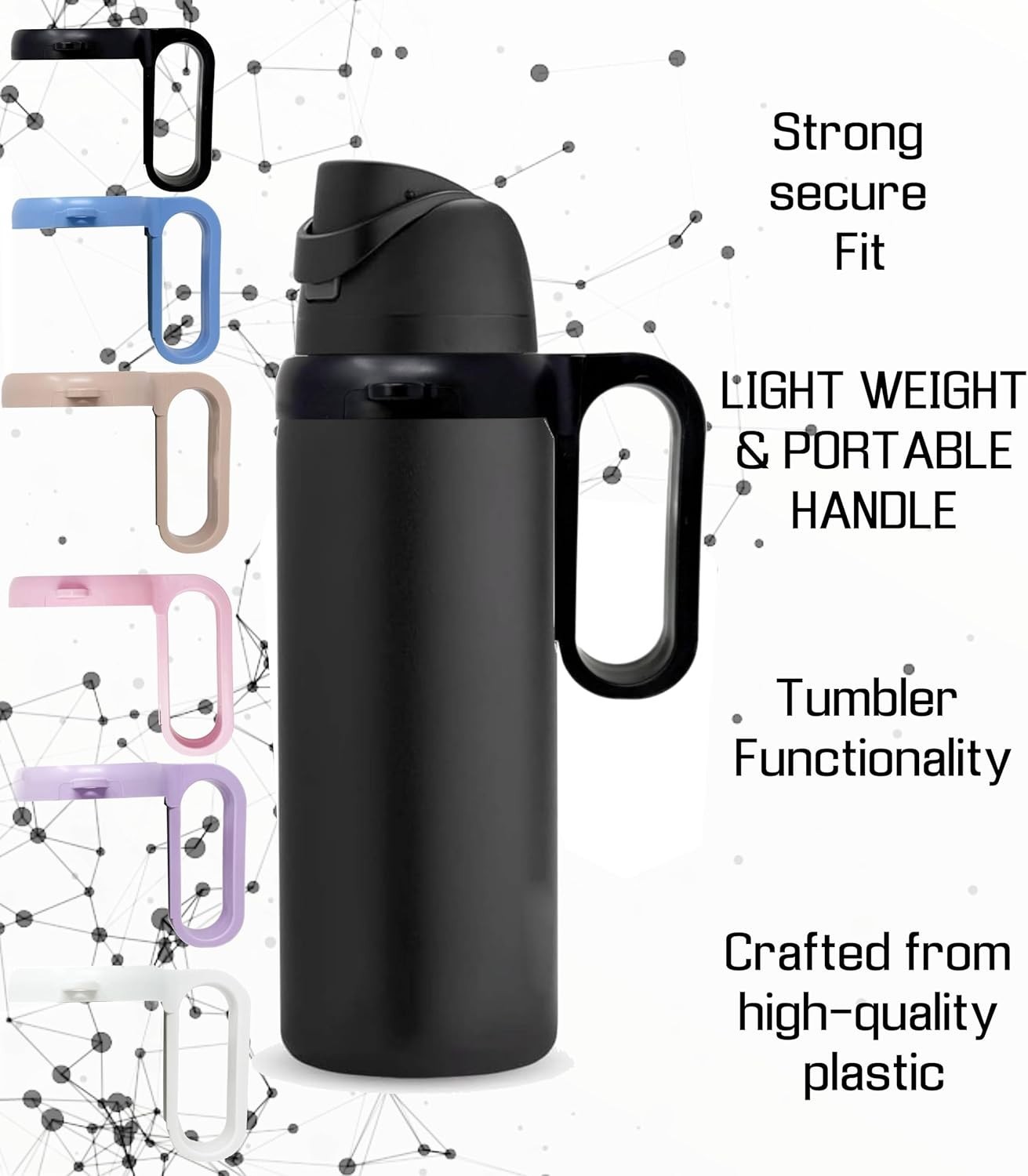 Transform Your Owala FreeSip into a Tumbler – Lightweight, Easy-Clean Accessory