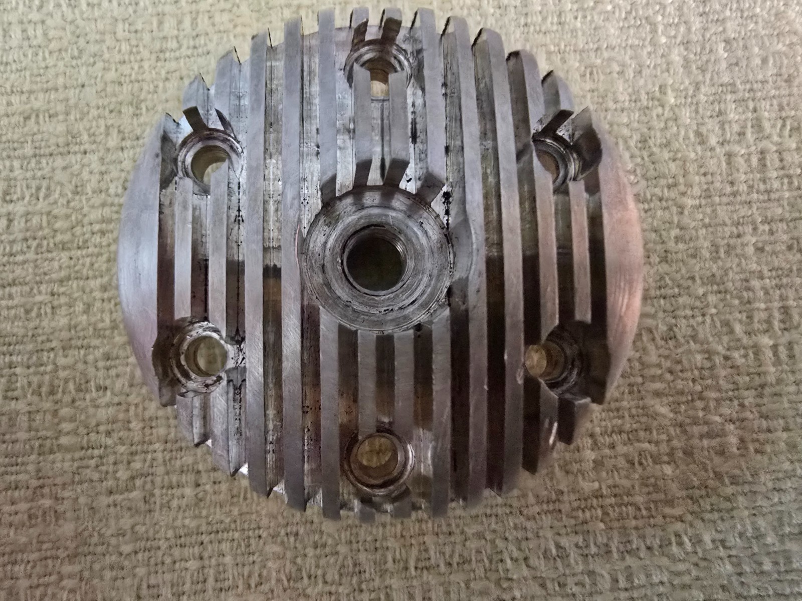 K&B 61 RC Model Airplane Engine Part - Cylinder Head