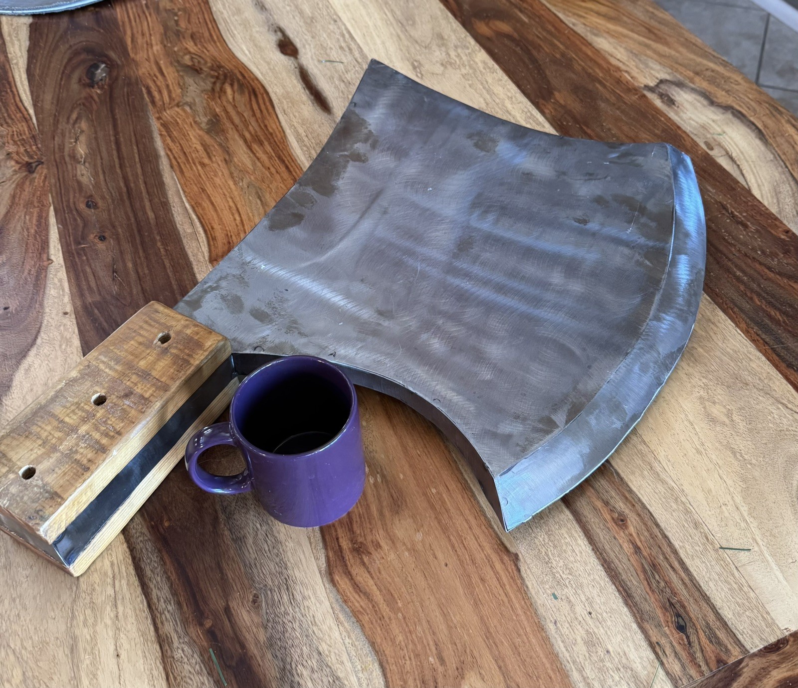 HUGE Deco Meat Cleaver nearly 24” long! Perfect 4A ButcherShop /Restaurant sign!