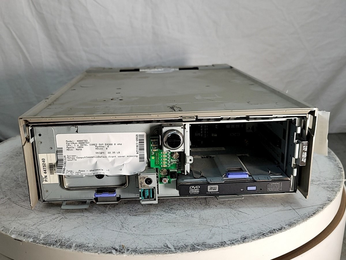 IBM SurePOS 700 4800-783 PC Retail TerminaI CORE2 DUO E4300 1GB SEE NOTES