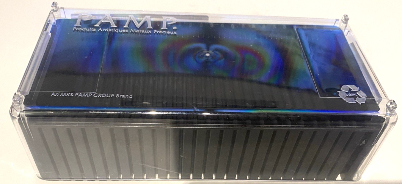 PAMP Suisse Storage Box Holds 25 Gold, Silver, or Platinum Bars☚☚Stackable☚☚👀