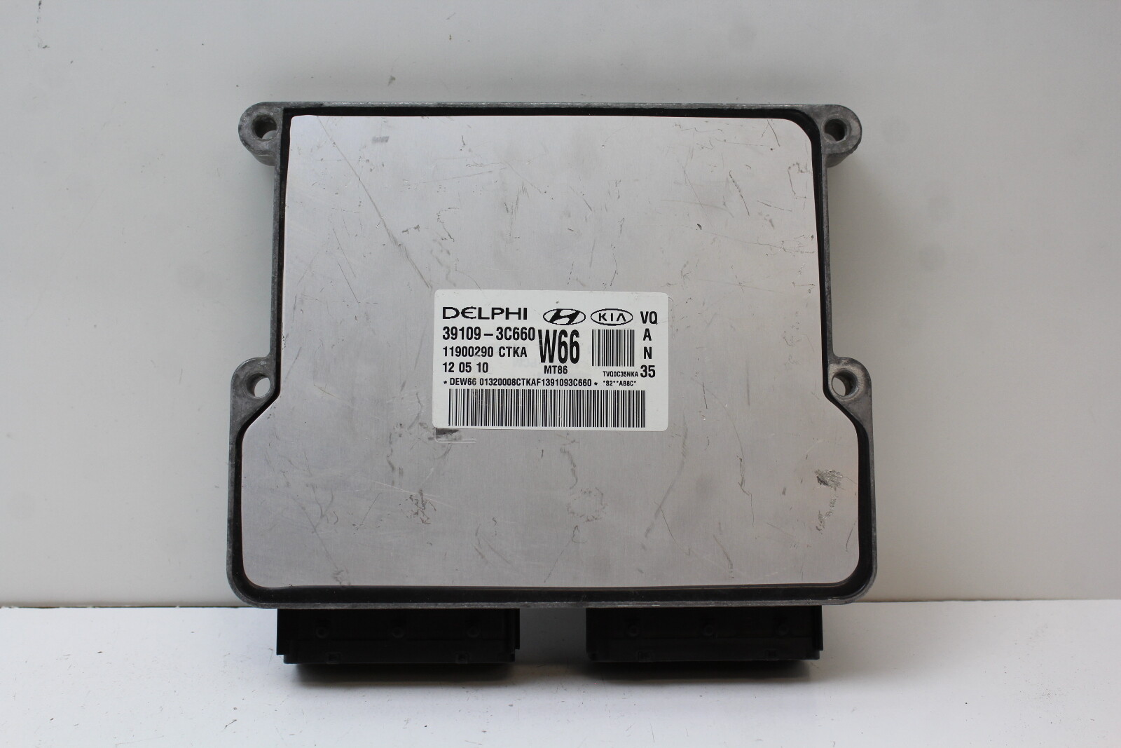 11 12 Kia Sedona 39109-3C660 Computer Brain Engine Control ECU ECM EBX Module