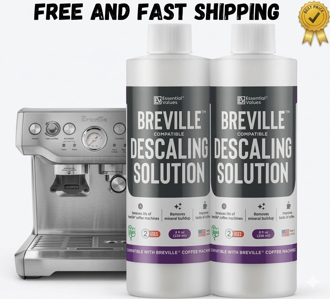 Descaling Solution Compatible with Breville - Coffee Pot Cleaner - Descaler Spec