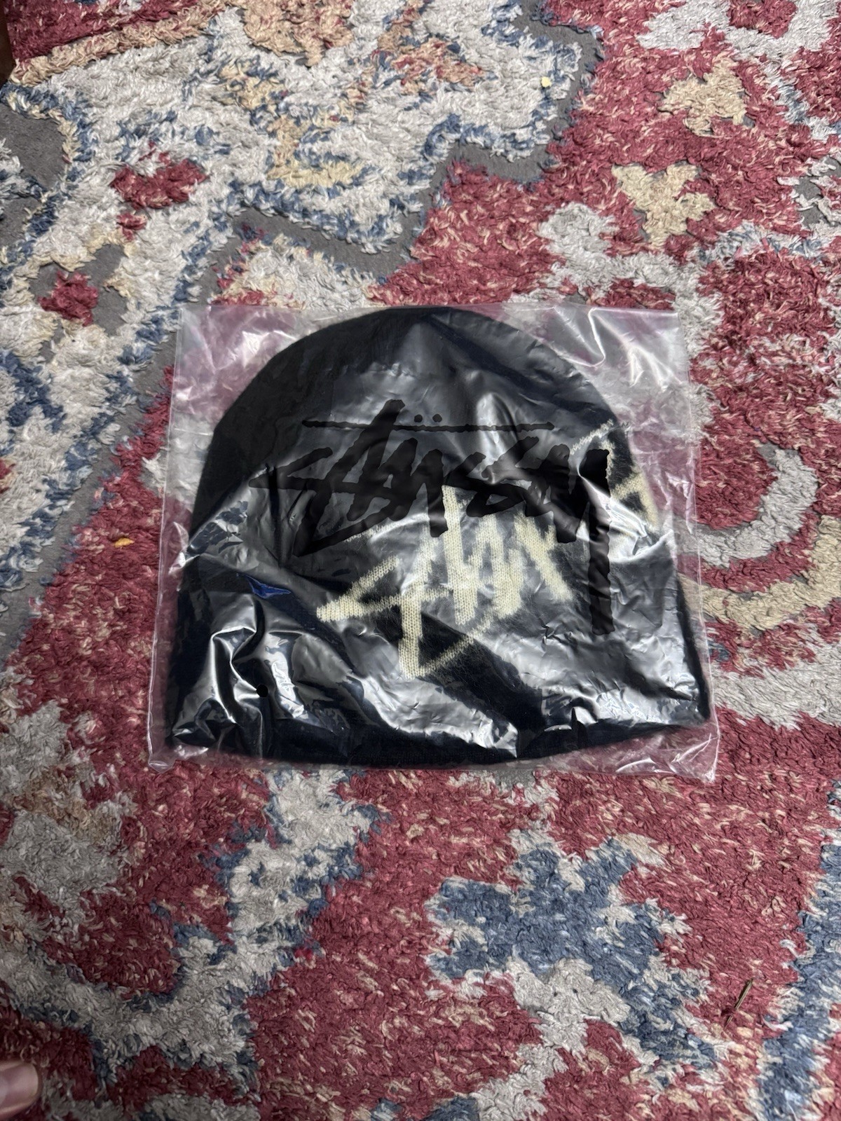 Stussy Brushed Out Stock Skullcap Black - Brand New/Sealed