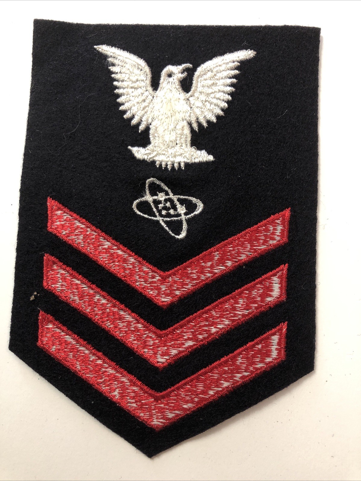 US Navy Electronics 1st class Felt Patch 5.5"-