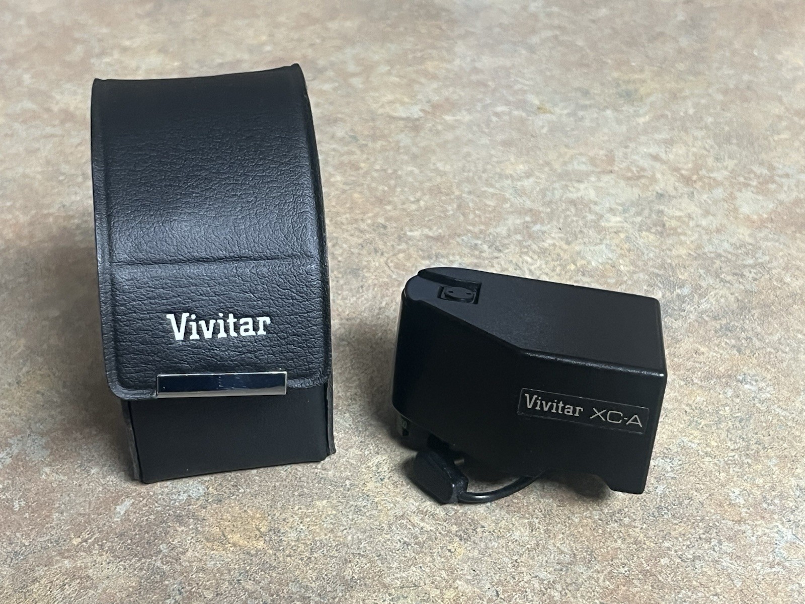 Vivitar XC-A Adapter w/case Good Condition Clean Untested