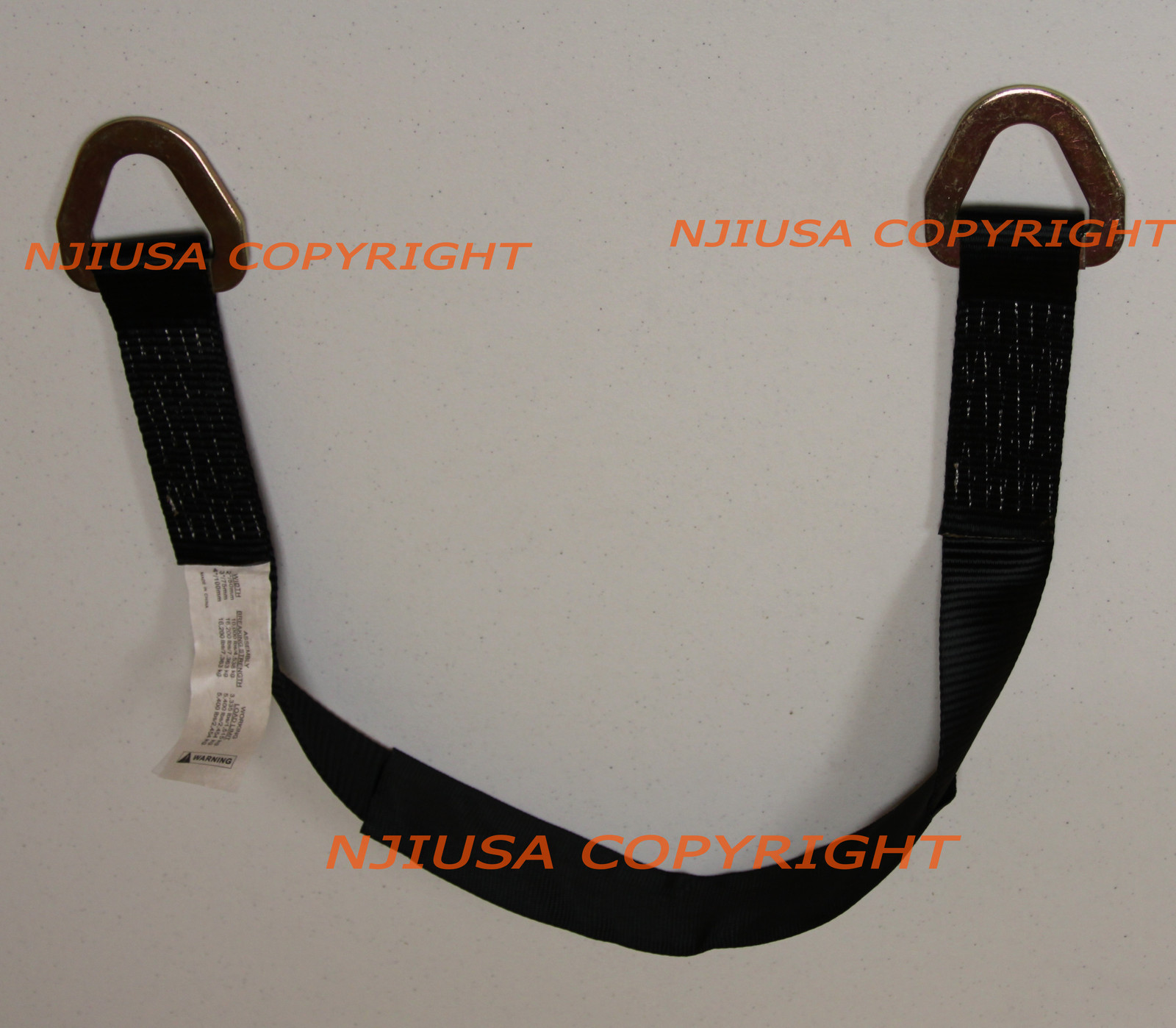 36" AXLE STRAP ROLLBACK WRECKER TIE DOWN RACE CAR HAULER  4x4 Off Road