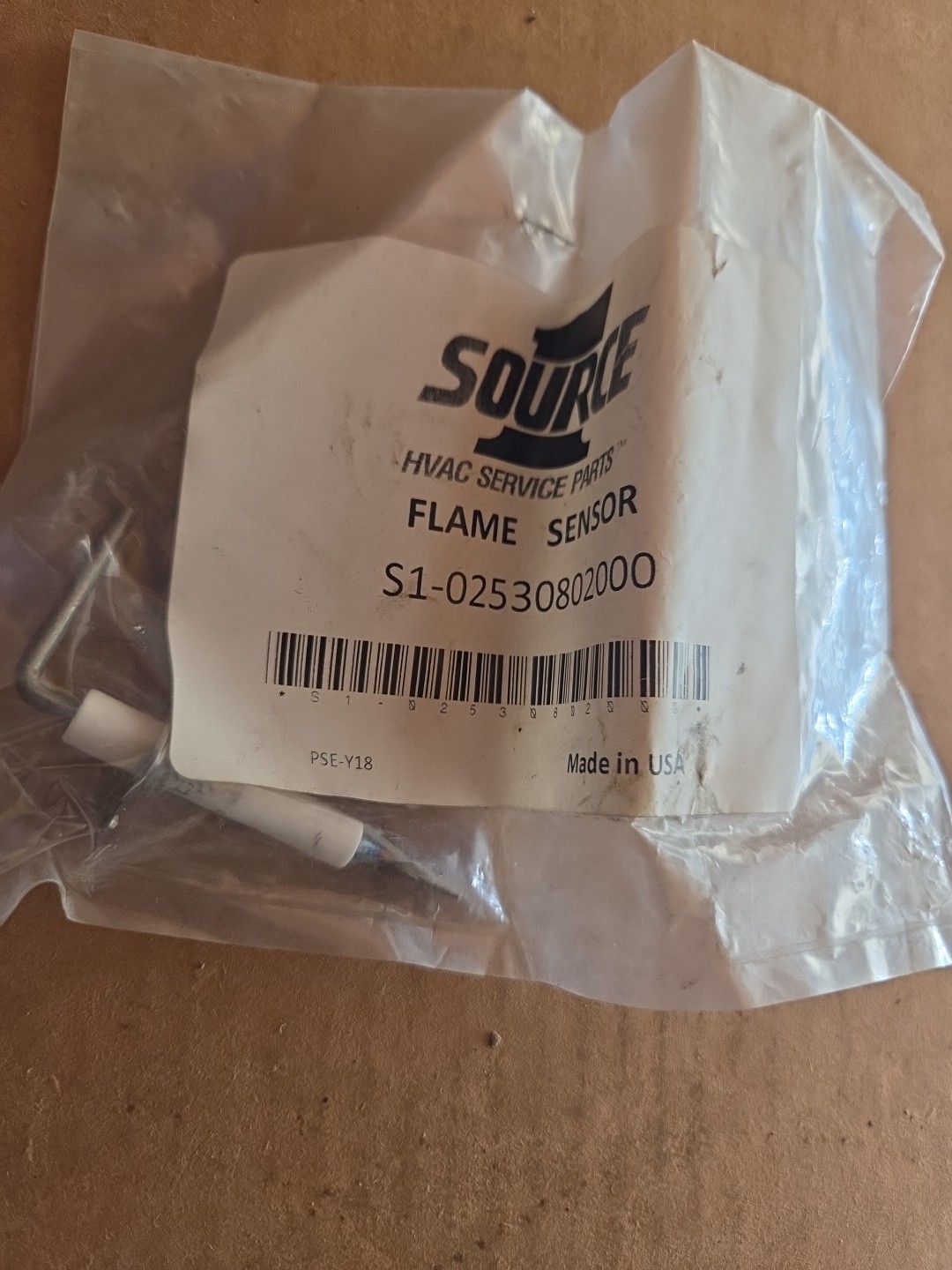 Source-1 S1-02530802000 Flame Sensor NEW