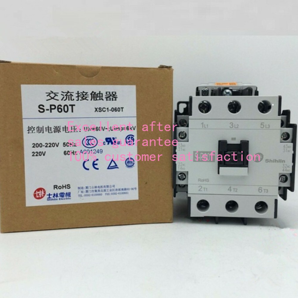 1PCS NEW for Shihlin S-P60T AC220V AC Contactor Free Shipping
