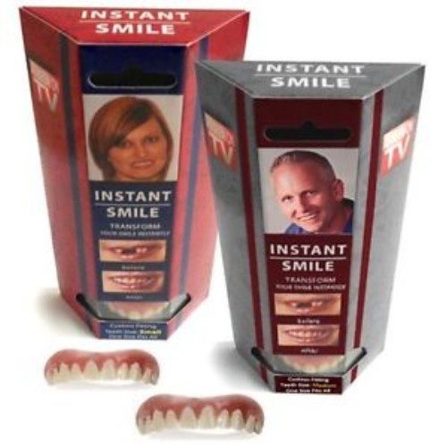Beautiful Smile Cosmetic Teeth TOP Medium False Fake Oral Deluxe
