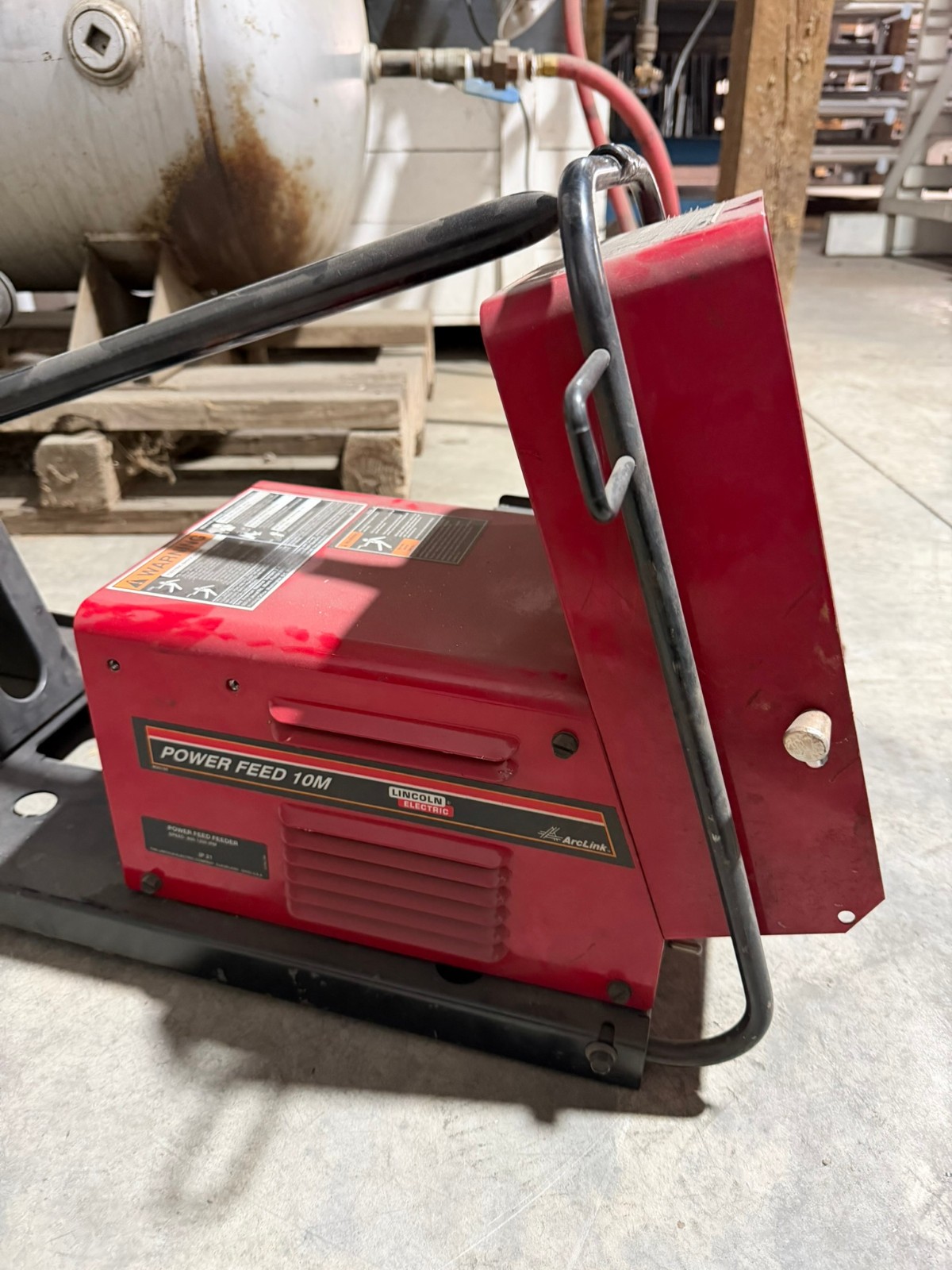 Lincoln welders 455 455m X2 and parts feeder