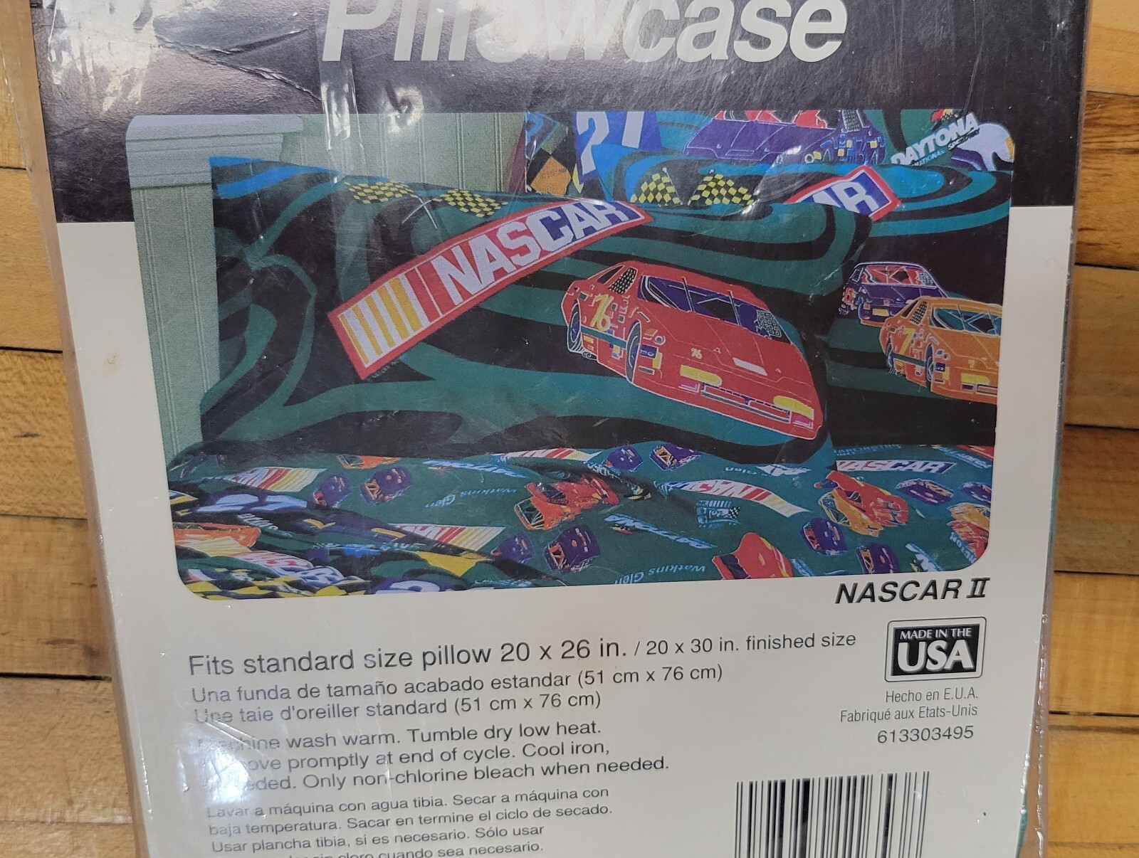 Brand NEW in Pkg Nascar Standard Pillow Case