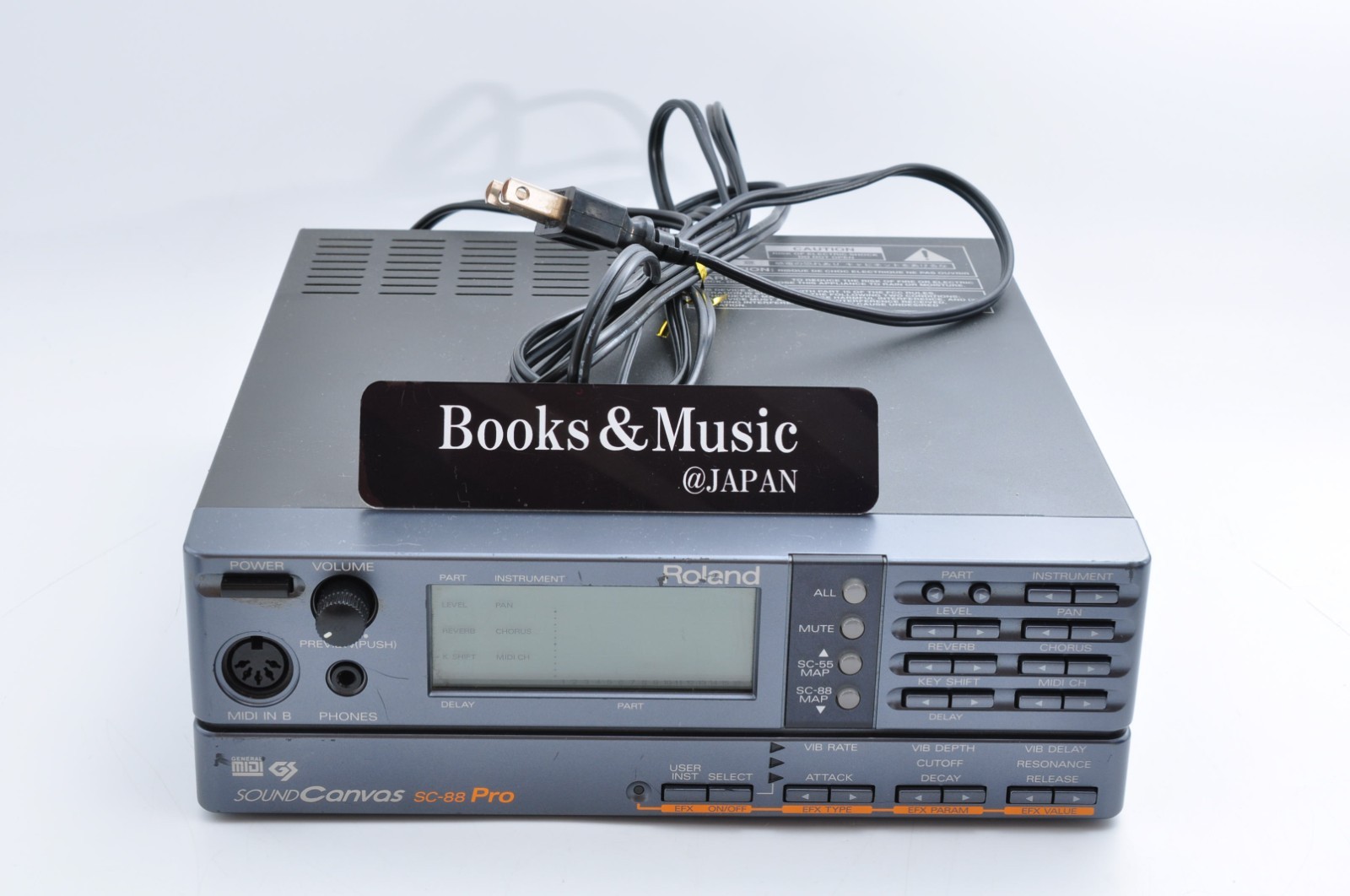 Roland SC-88 Pro MIDI Sound Module 1996 Made in Japan Working ZJ23452