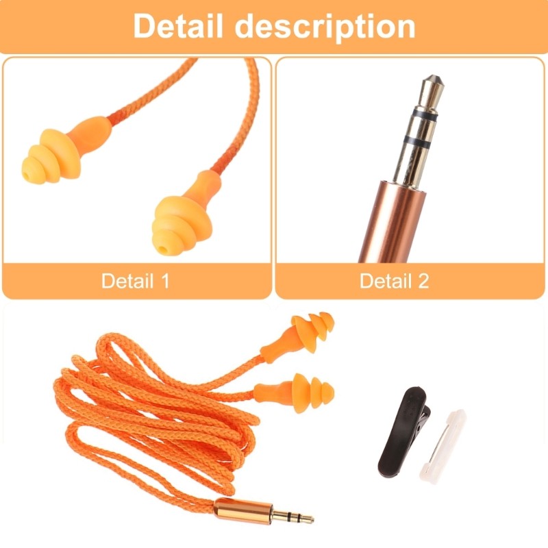 Labor Protective Noise Reduction Earphone Factory Work Eavesdropping Use