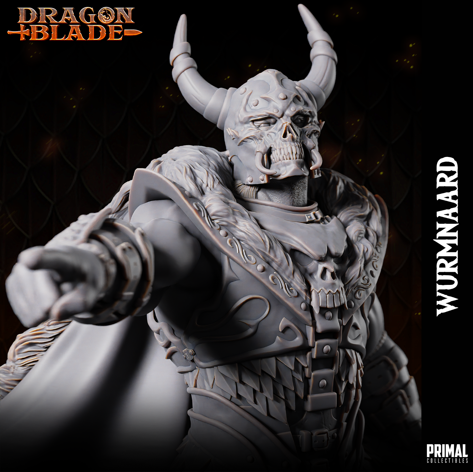 Primal Collectibles Dark Knight Enemy Miniatures 32mm DnD Boss Set