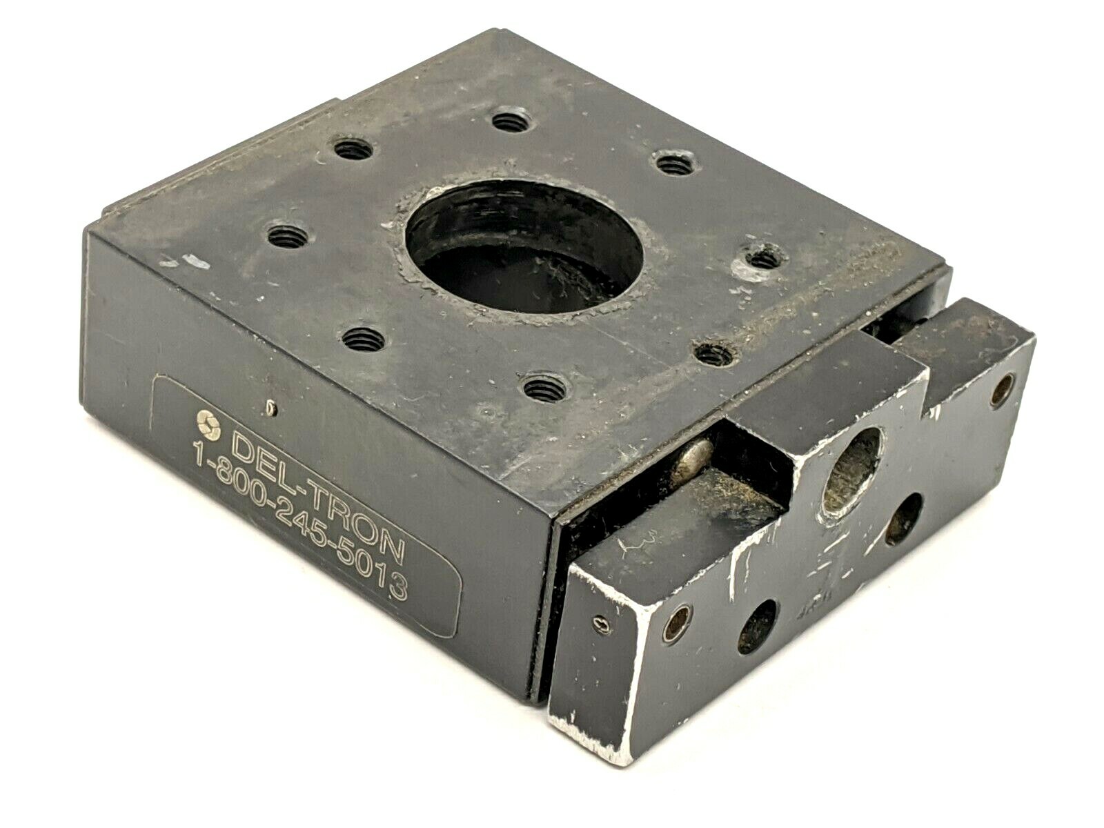 Del-Tron Micrometer Positioning Stage 1-1/2" Travel, 2-9/16" x 2-9/16" x 7/8"
