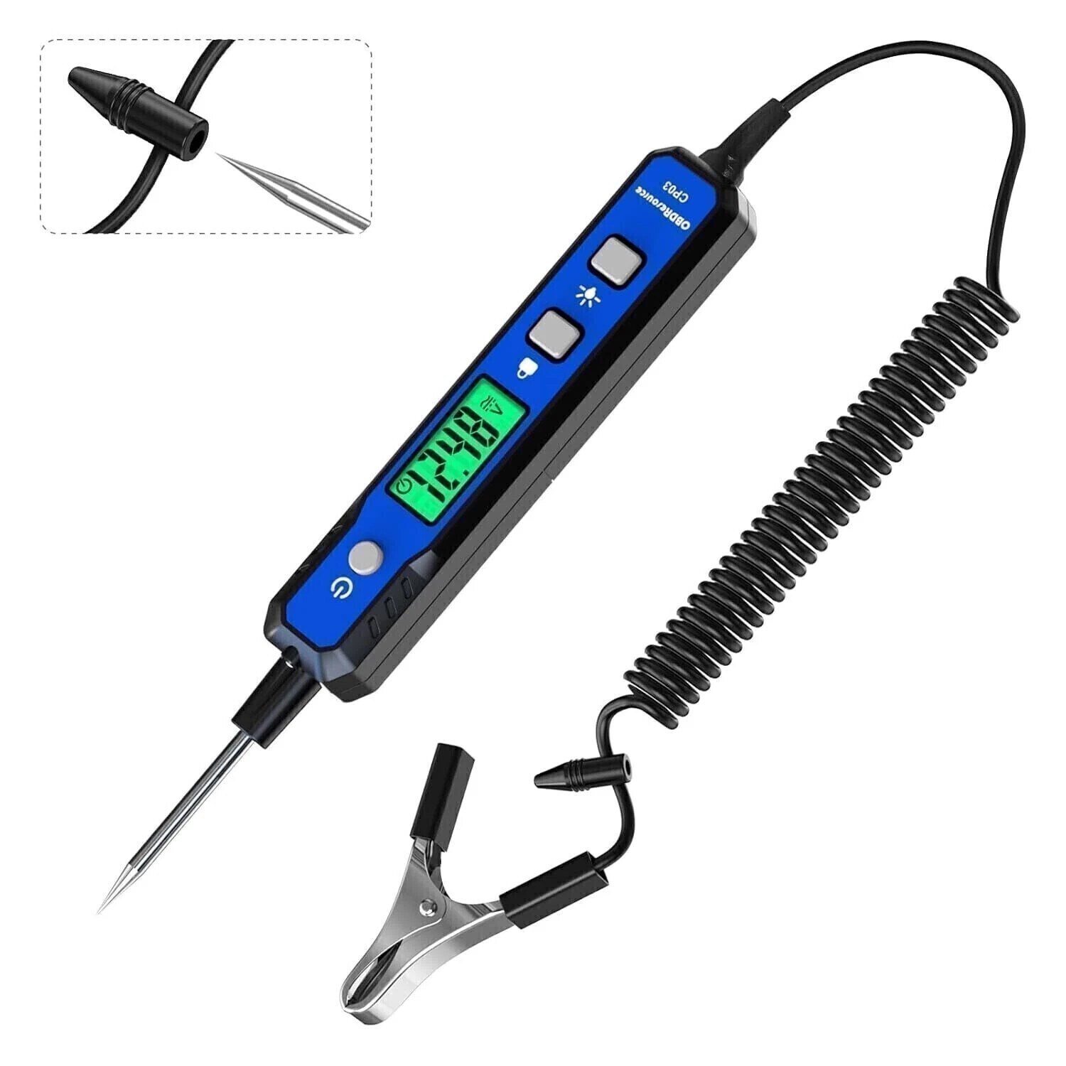 Power Circuit Probe Tester Power Window Door Control Unit Module Relay Short