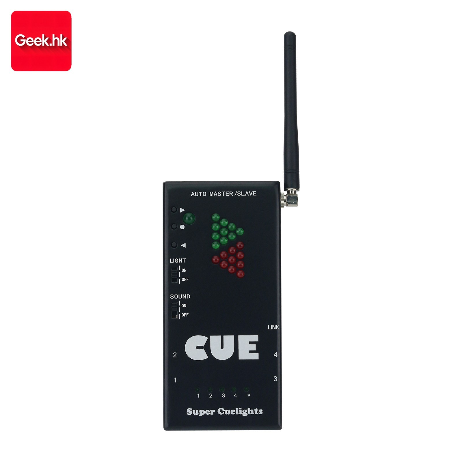 Super Cuelight Presenter Remote One Receiver and Two Transmitters for PPT gk45