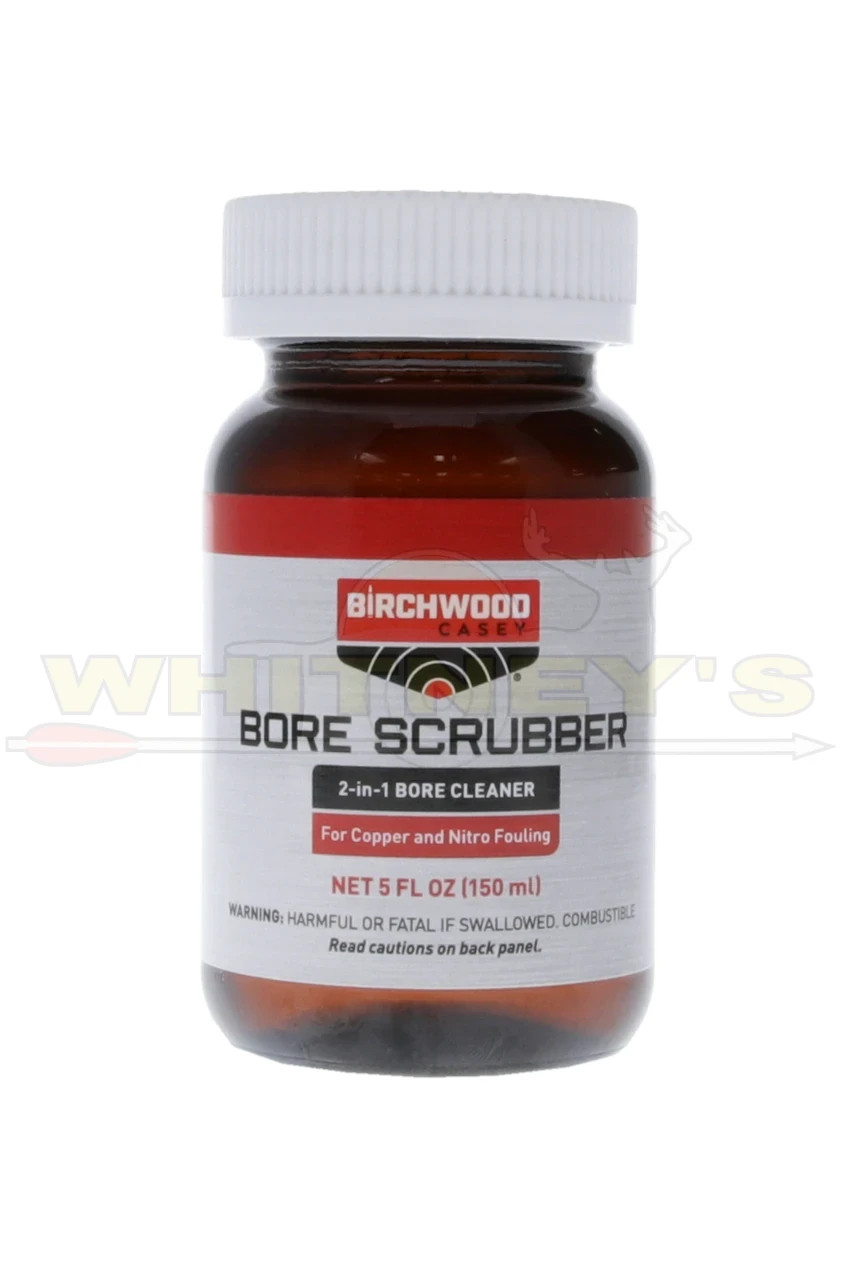 Birchwood Casey Bore Scubber 2-in-1 Cleaner - 5fl oz. Glass Jar - BC-33632