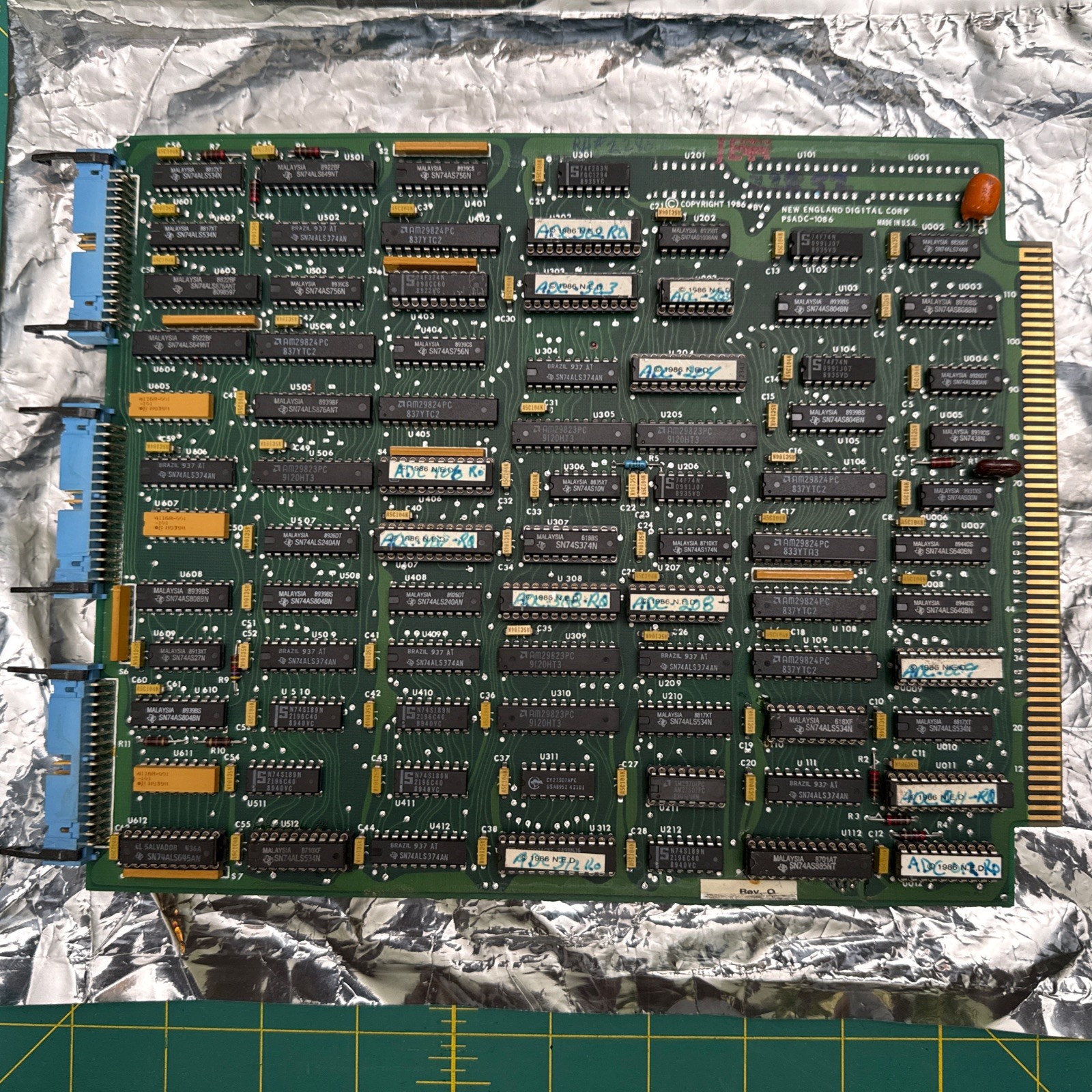 New England Digital Synclavier PSADC Polyphonic Sampling Card