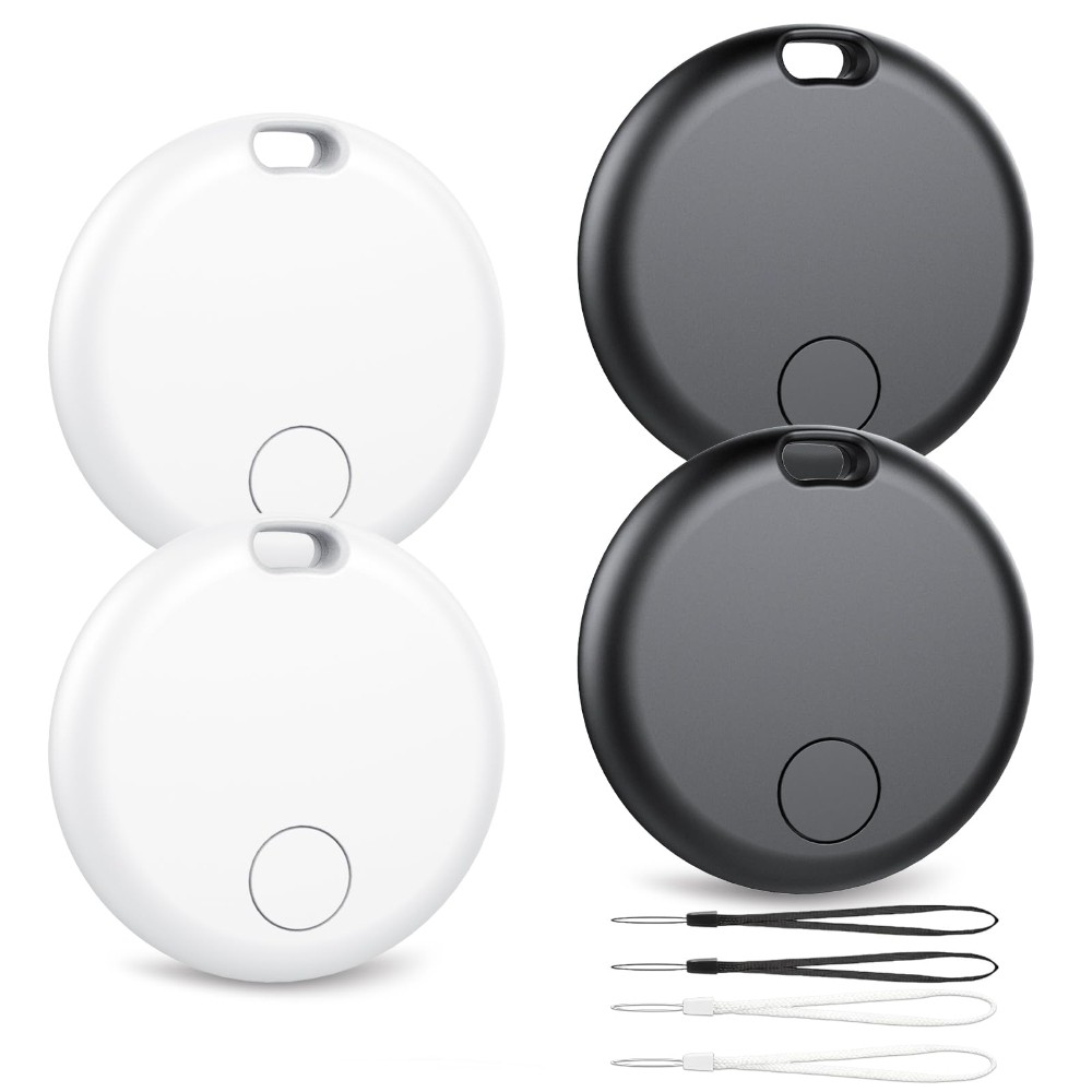 4PACK Air Tracker Tag Commute Android IOS Bluetooth Keys Wallet Bike Luggage
