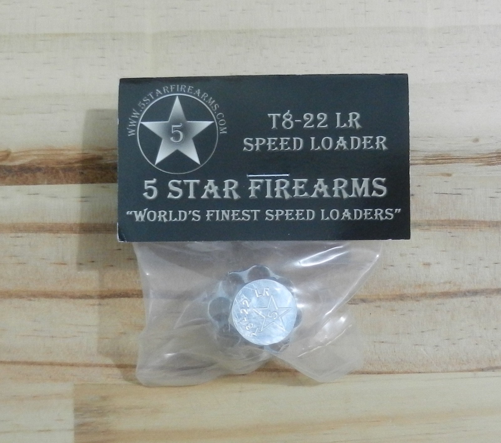 Aluminum Speedloader: Taurus 942, Charter Arms Pathfinder .22 LR: T8-22 LR