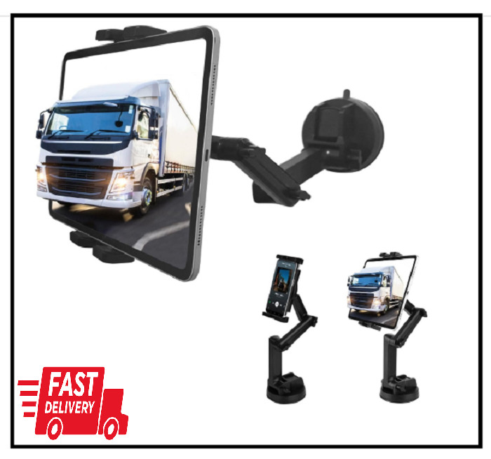 Tablet Holder for Truck Tablet Mount-Heavy Duty,iPad Mount Dashboard Windshield