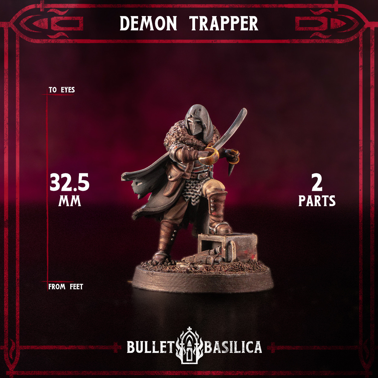 Crimson Hussars Demon Trapper Grimdark Trenchwar Proxy