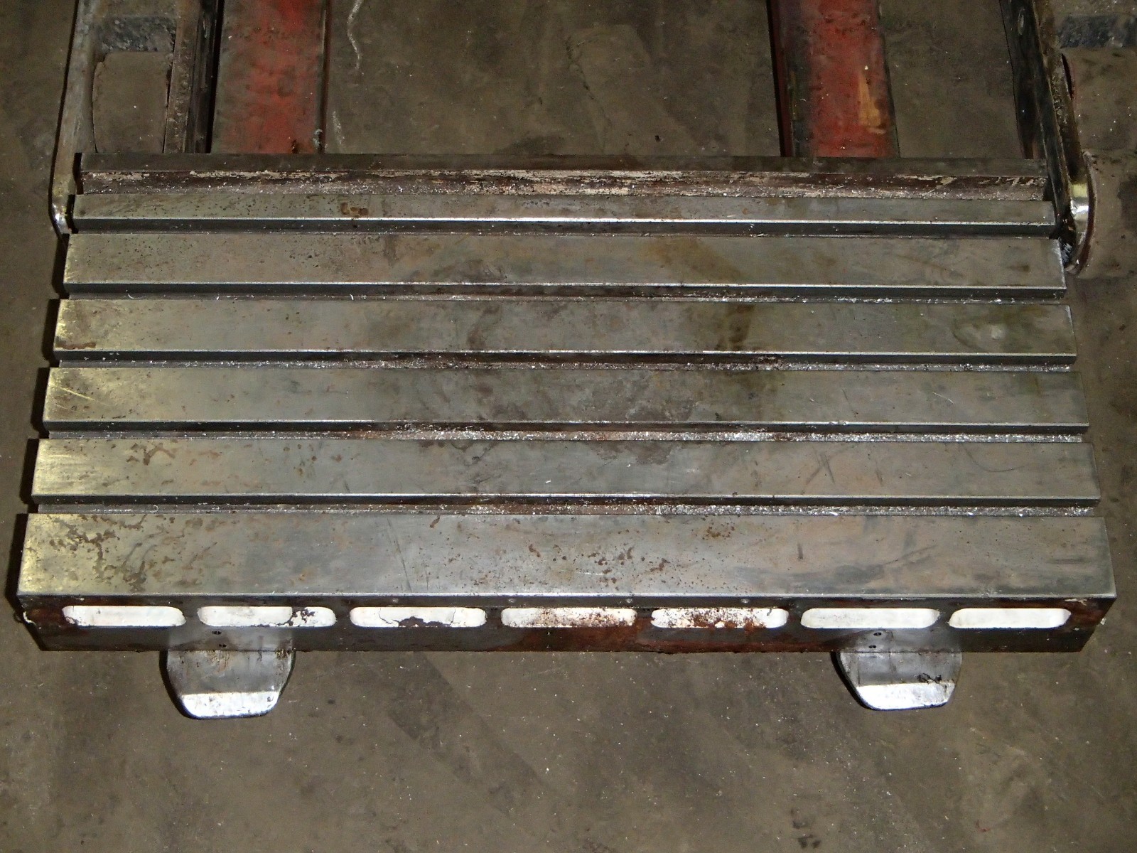 31.5" x 15.75" Steel T-Slotted Table Jig Layout Fixture Weld Welding Plate