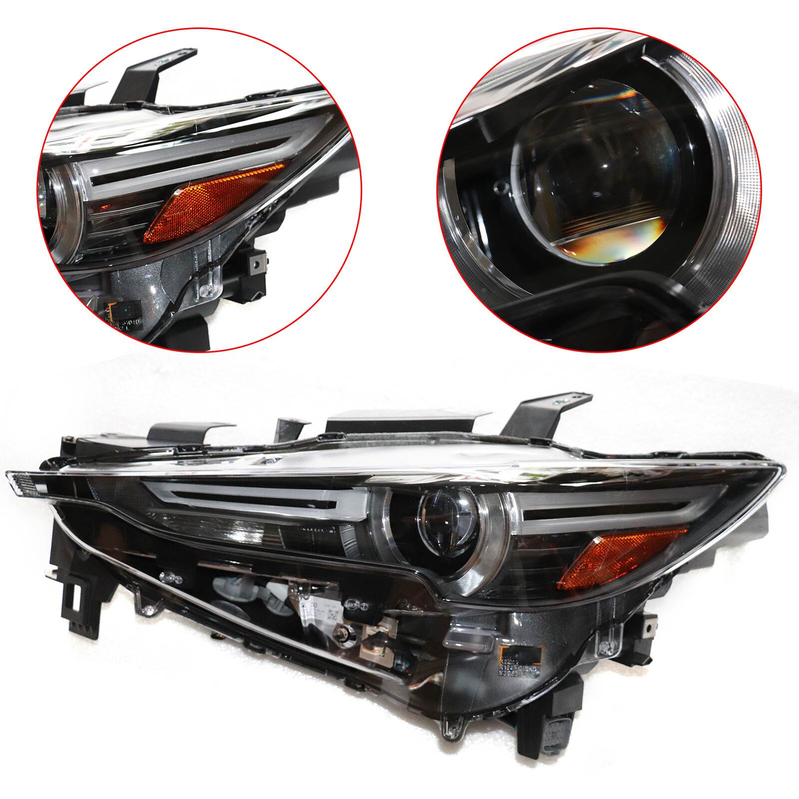 For 2017-2021 Mazda CX-5 Driver Side  Left LH LED Headlight Headlamp W/O AFS