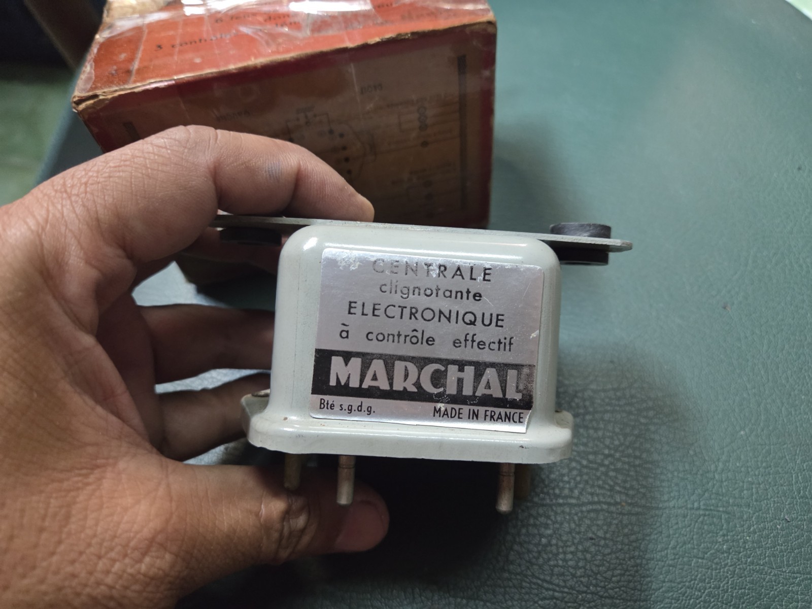 CENTRALE CLIGNOTANTE MARCHAL CLP 430 12V 11 BORNES AUTOS CAMIONS DIVERS Nos