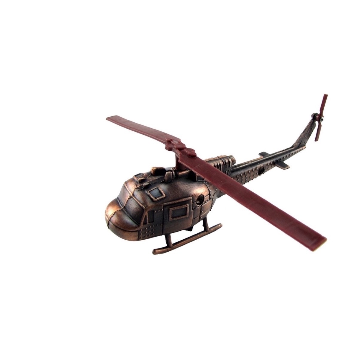 Metal UH-1A Helicopter Miniature Replica Die Cast Pencil Sharpener Military Gift